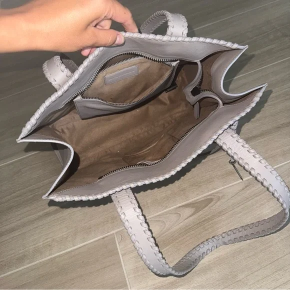 Mackage Gray Leather Purse - Picture 3 of 9